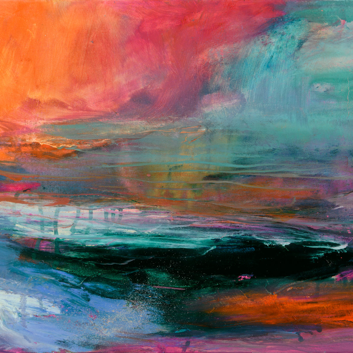 Heatwave - Medium (Borderless) – Cora Murphy - Irish Landscape Artist